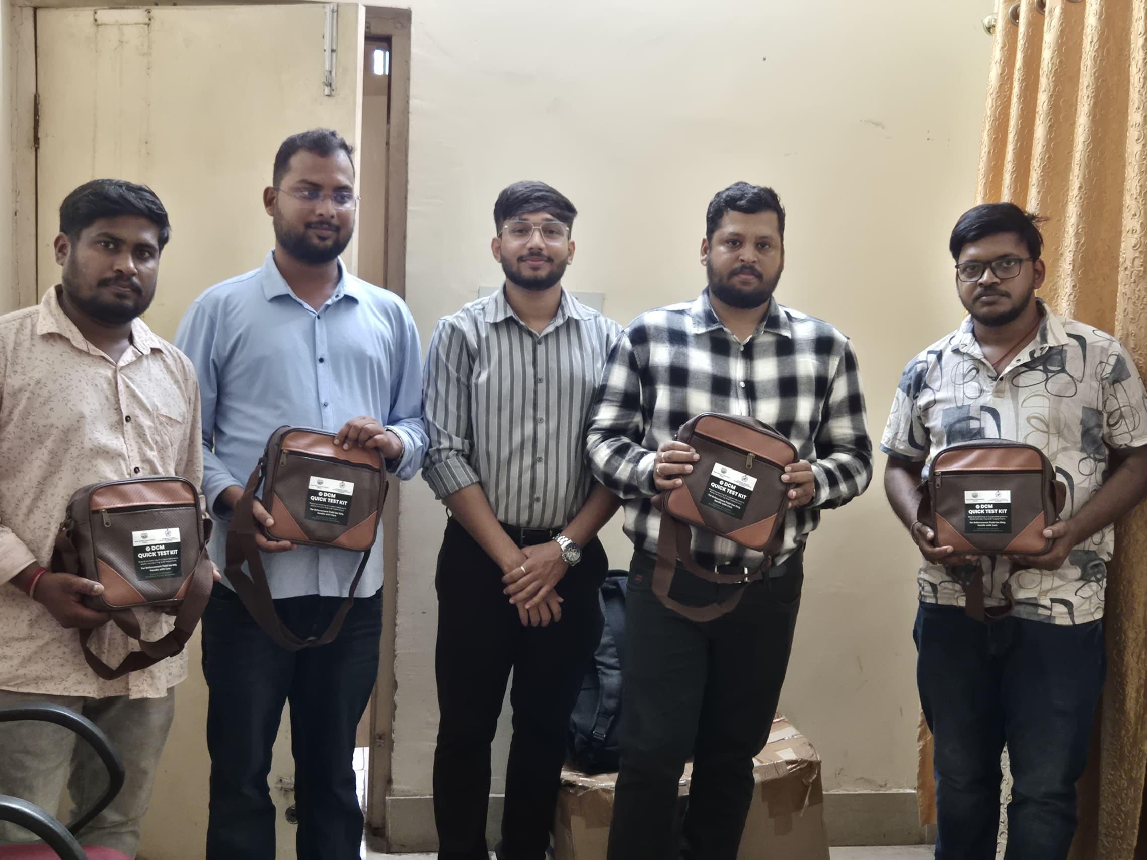 G-DCM Quick Test Kit distribution